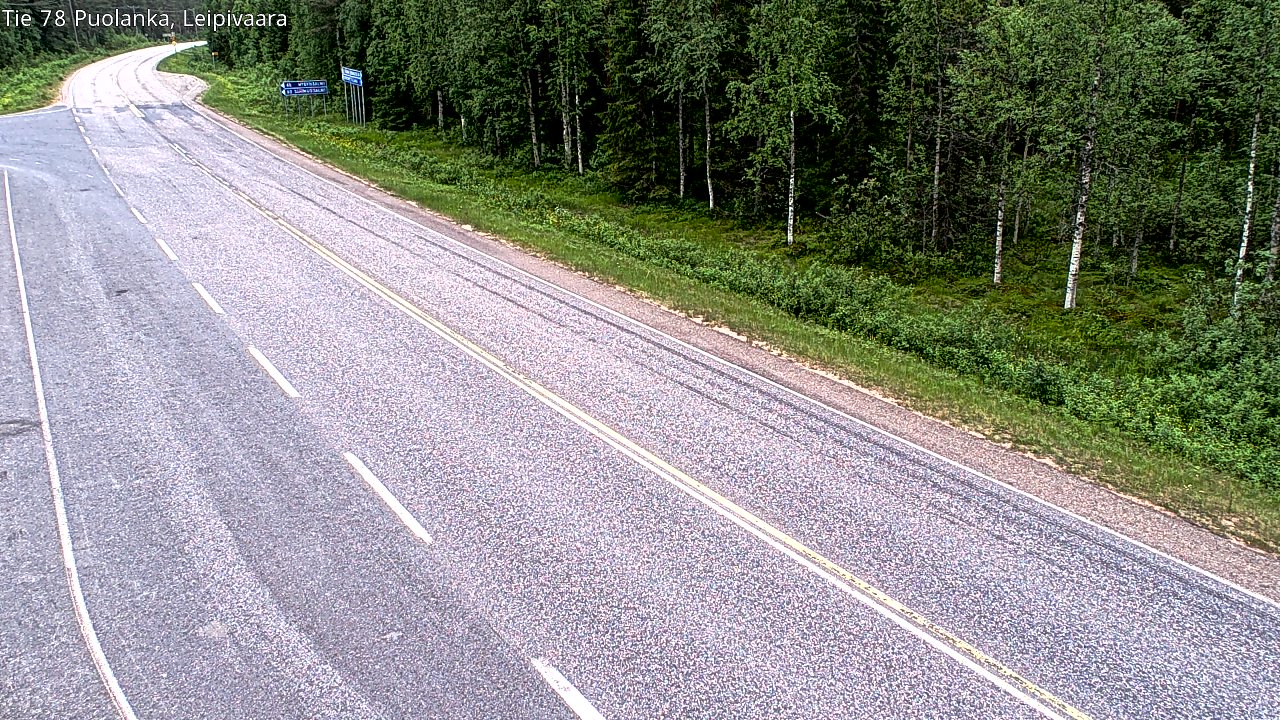 Kelikamerat Kuva Tie 78 Puolanka, Leipivaara, Puolanka, Kainuu