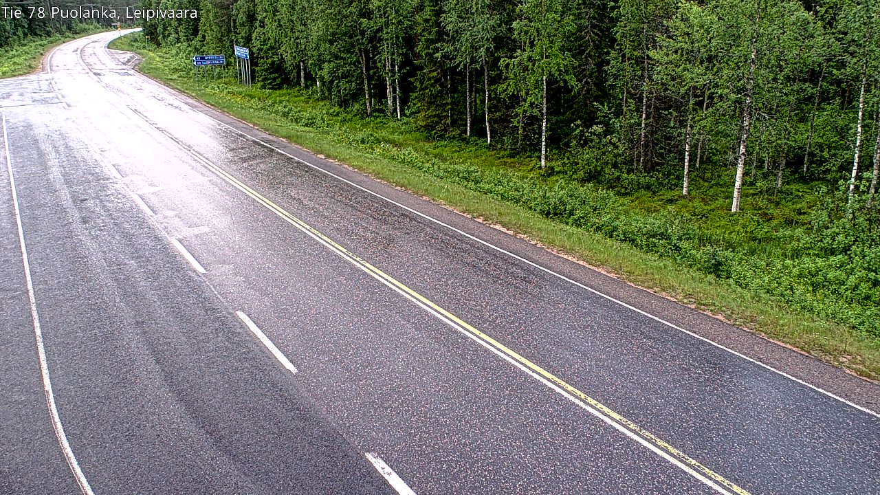 Kelikamerat Kuva Tie 78 Puolanka, Leipivaara, Puolanka, Kainuu