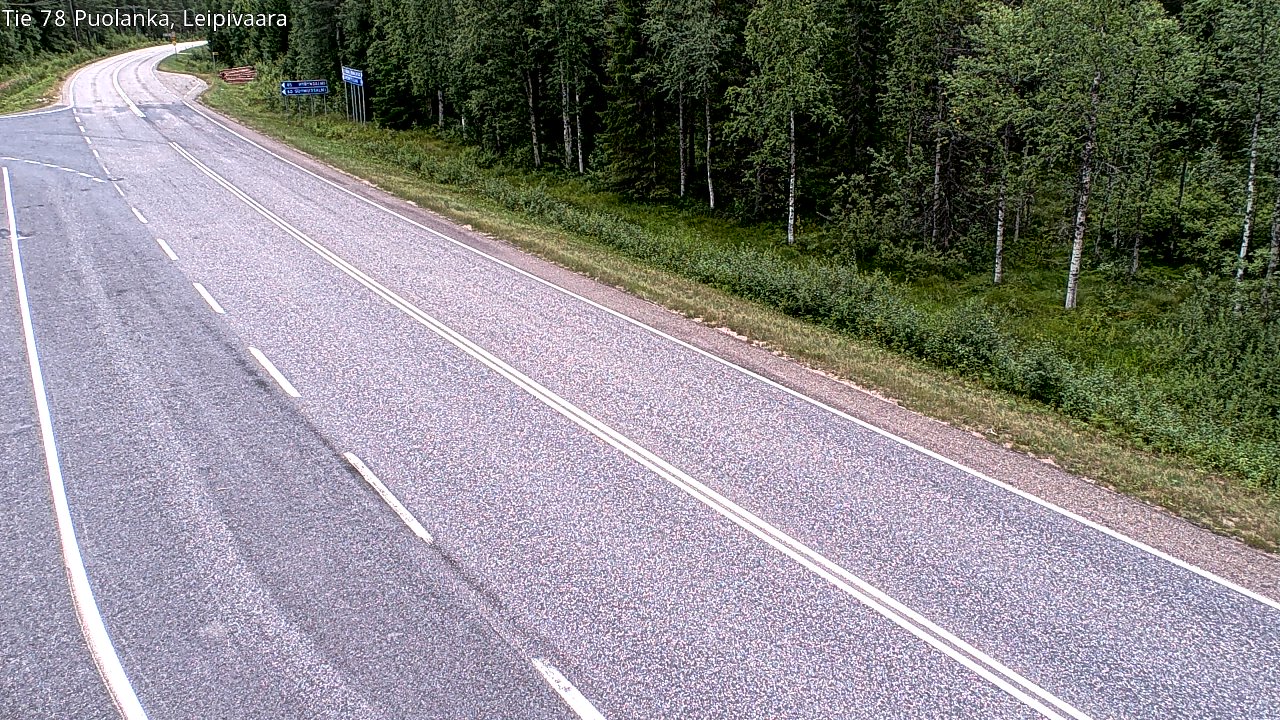 Kelikamerat Kuva Tie 78 Puolanka, Leipivaara, Puolanka, Kainuu