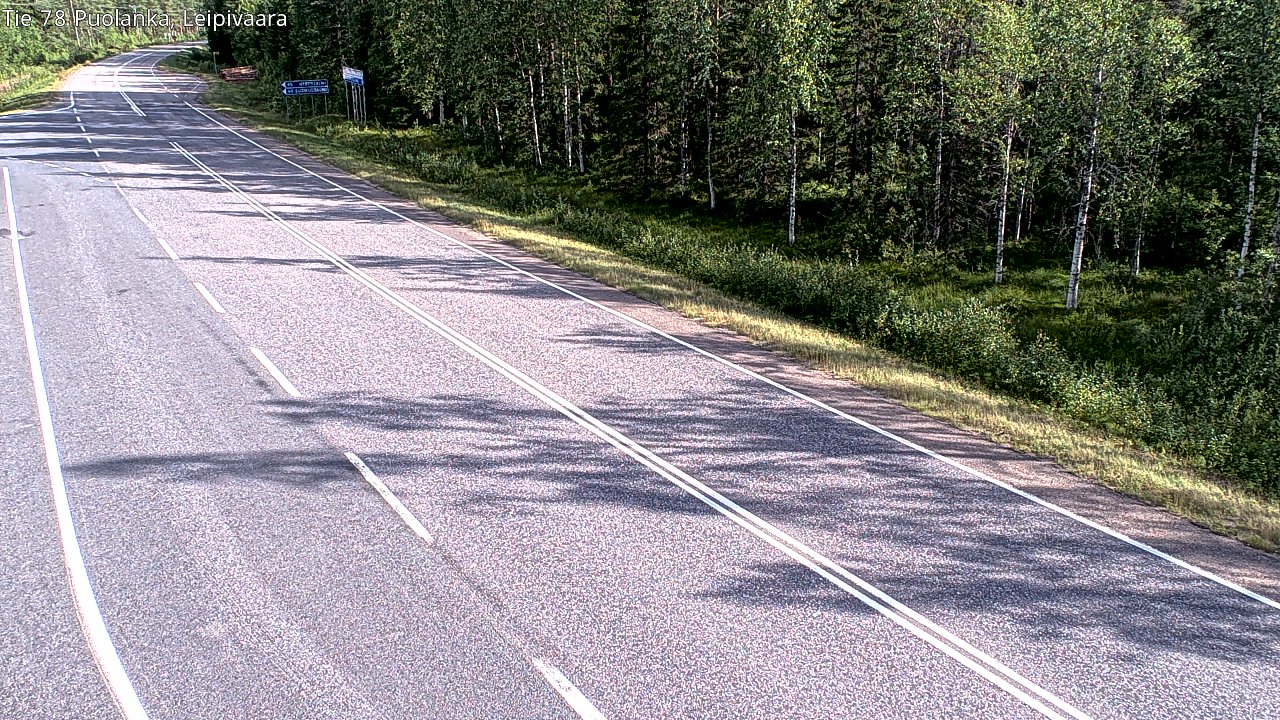 Kelikamerat Kuva Tie 78 Puolanka, Leipivaara, Puolanka, Kainuu
