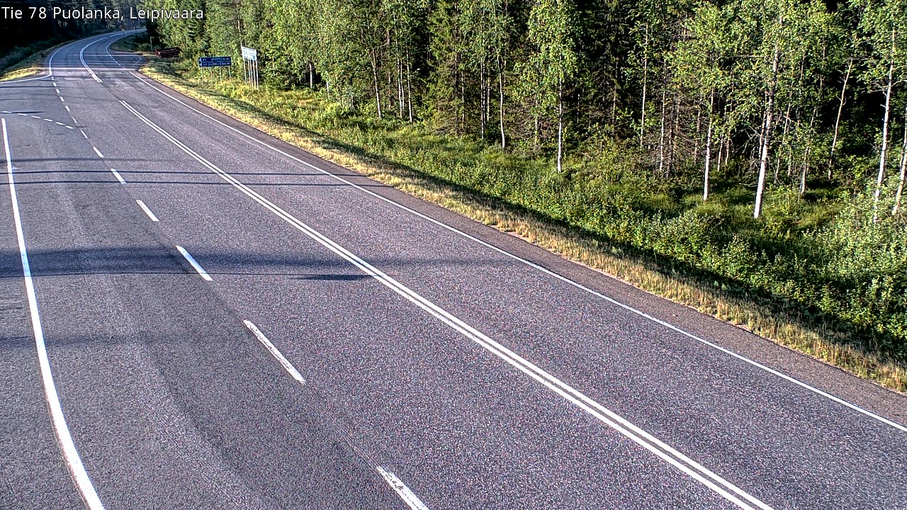 Kelikamerat Kuva Tie 78 Puolanka, Leipivaara, Puolanka, Kainuu