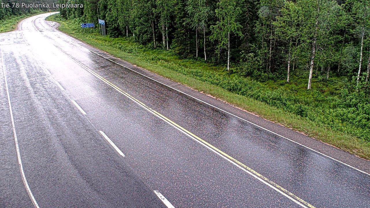 Kelikamerat Kuva Tie 78 Puolanka, Leipivaara, Puolanka, Kainuu