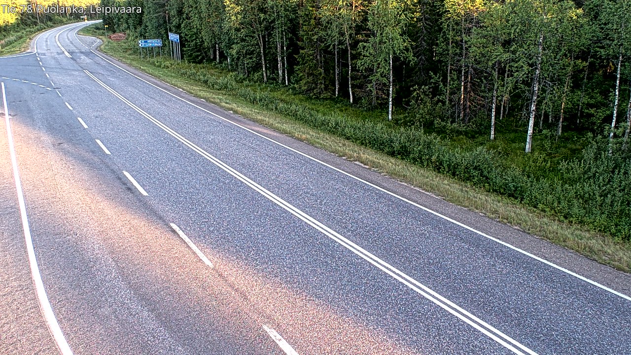 Kelikamerat Kuva Tie 78 Puolanka, Leipivaara, Puolanka, Kainuu