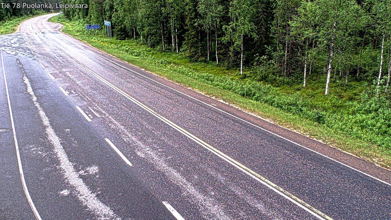 Kelikamerat Kuva Tie 78 Puolanka, Leipivaara, Puolanka, Kainuu