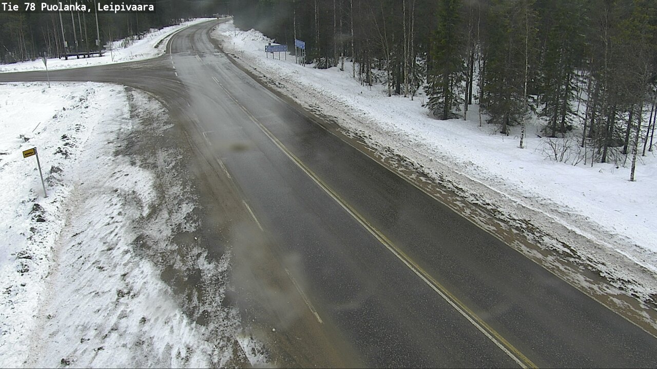 Kelikamerat Kuva Tie 78 Puolanka, Leipivaara, Puolanka, Kainuu