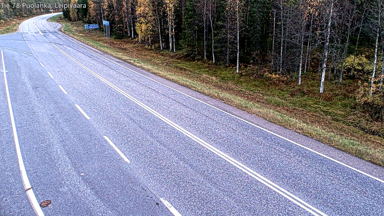 Kelikamerat Kuva Tie 78 Puolanka, Leipivaara, Puolanka, Kainuu