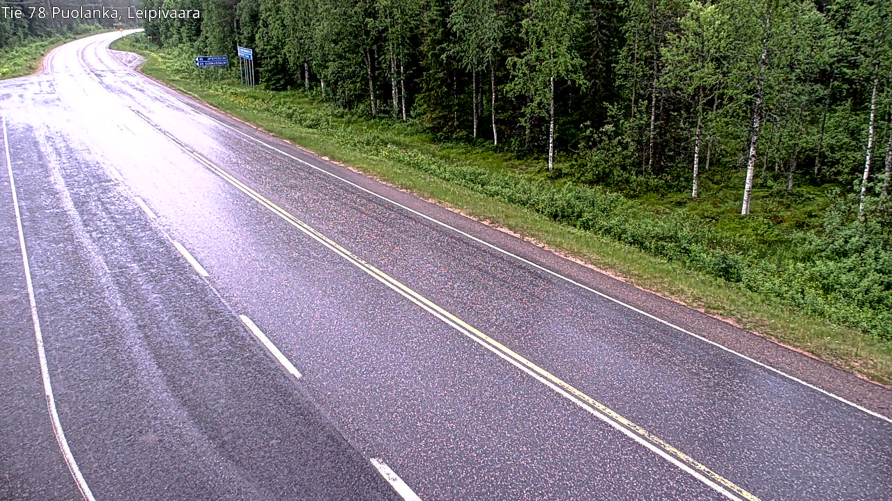 Kelikamerat Kuva Tie 78 Puolanka, Leipivaara, Puolanka, Kainuu