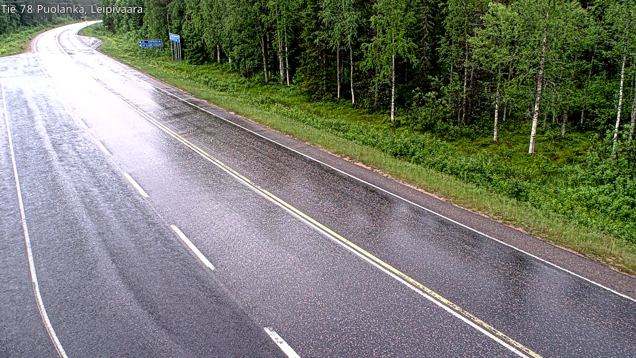 Kelikamerat Kuva Tie 78 Puolanka, Leipivaara, Puolanka, Kainuu