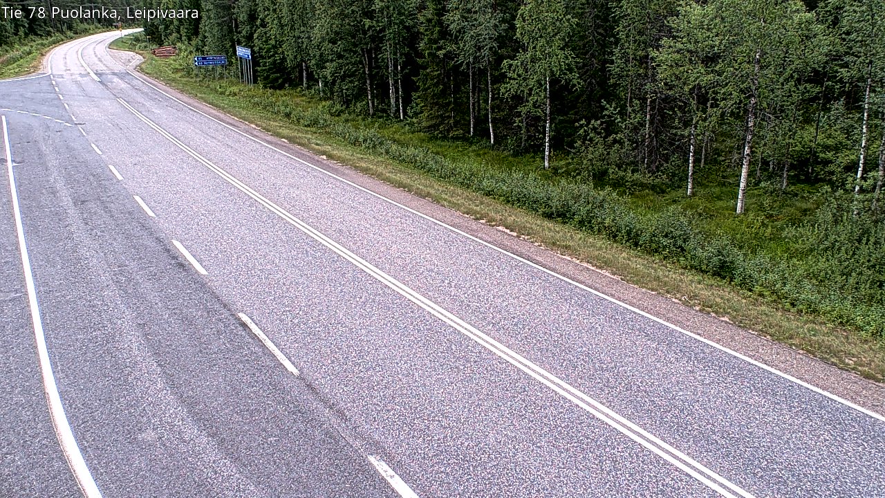 Kelikamerat Kuva Tie 78 Puolanka, Leipivaara, Puolanka, Kainuu