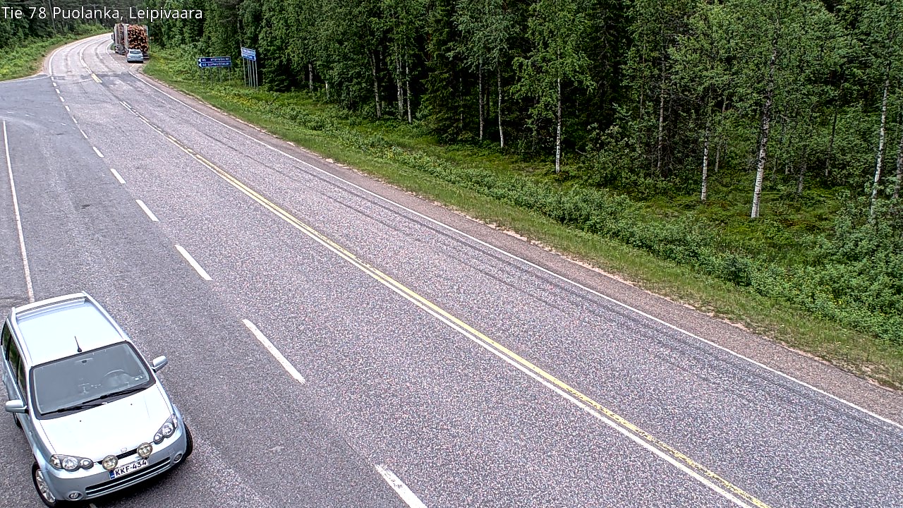 Kelikamerat Kuva Tie 78 Puolanka, Leipivaara, Puolanka, Kainuu