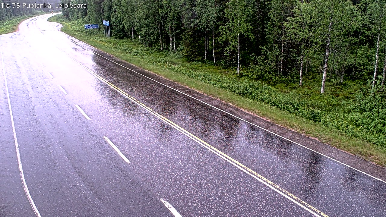 Kelikamerat Kuva Tie 78 Puolanka, Leipivaara, Puolanka, Kainuu