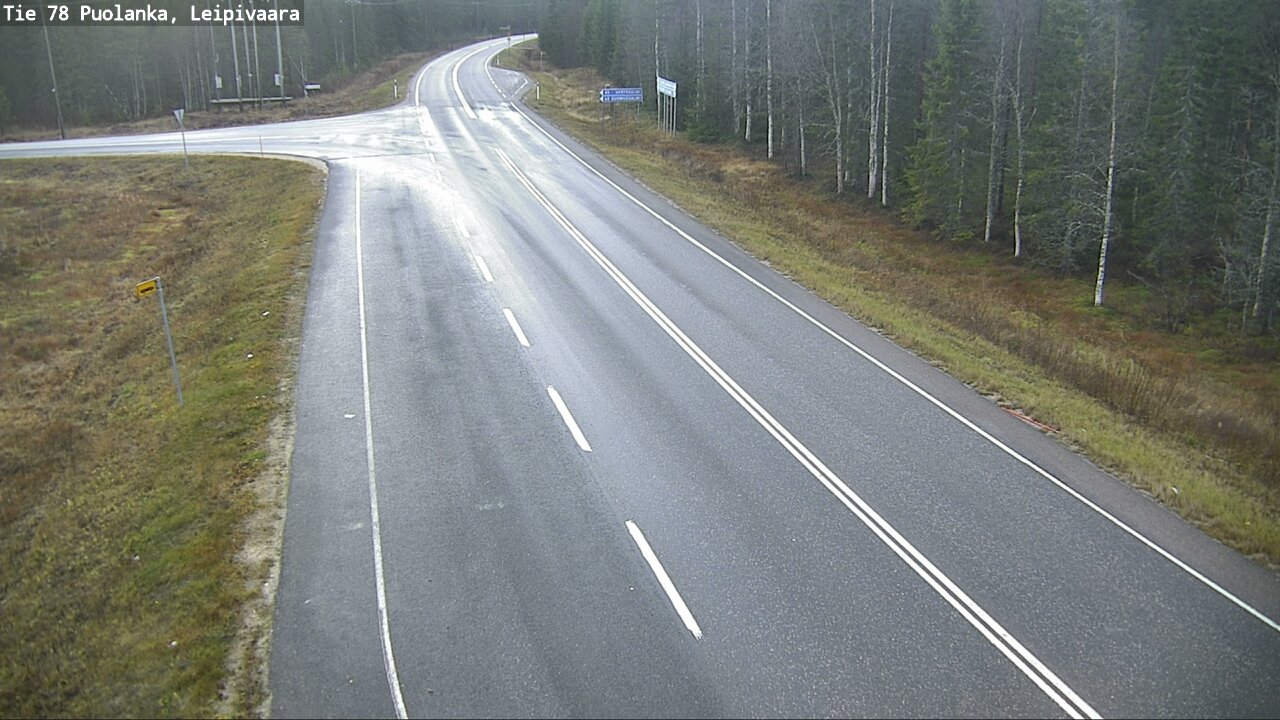 Kelikamerat Kuva Tie 78 Puolanka, Leipivaara, Puolanka, Kainuu