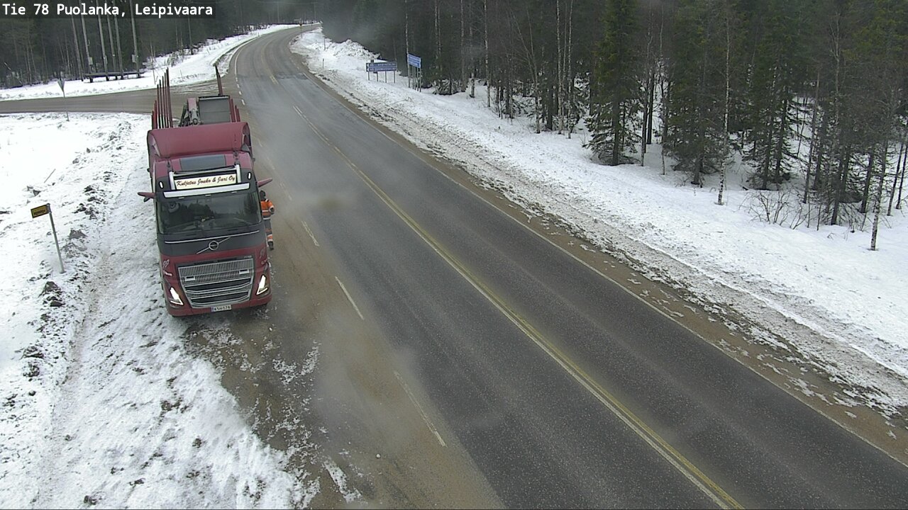 Kelikamerat Kuva Tie 78 Puolanka, Leipivaara, Puolanka, Kainuu