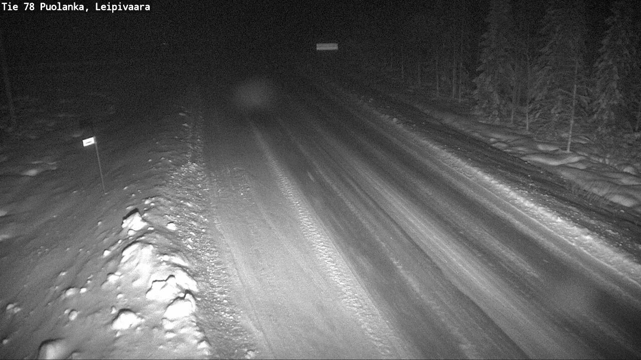 Weather Camera Image Road 78 Puolanka, Leipivaara, Puolanka, Kainuu
