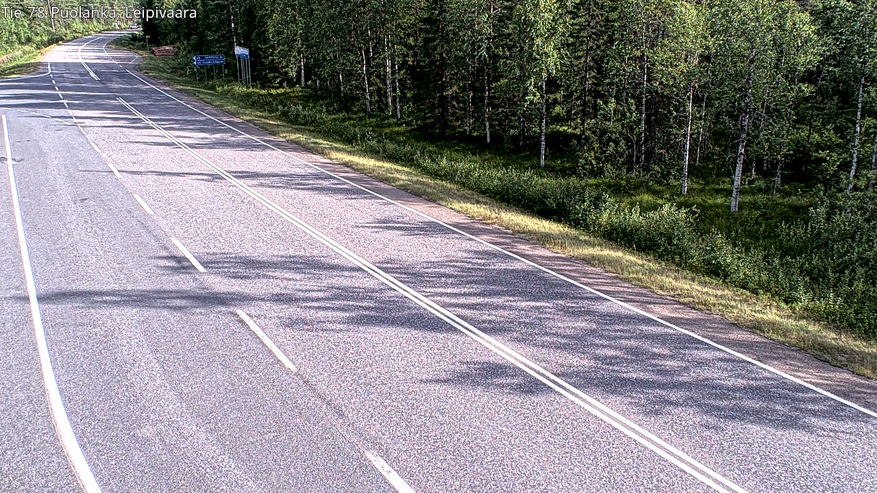 Kelikamerat Kuva Tie 78 Puolanka, Leipivaara, Puolanka, Kainuu