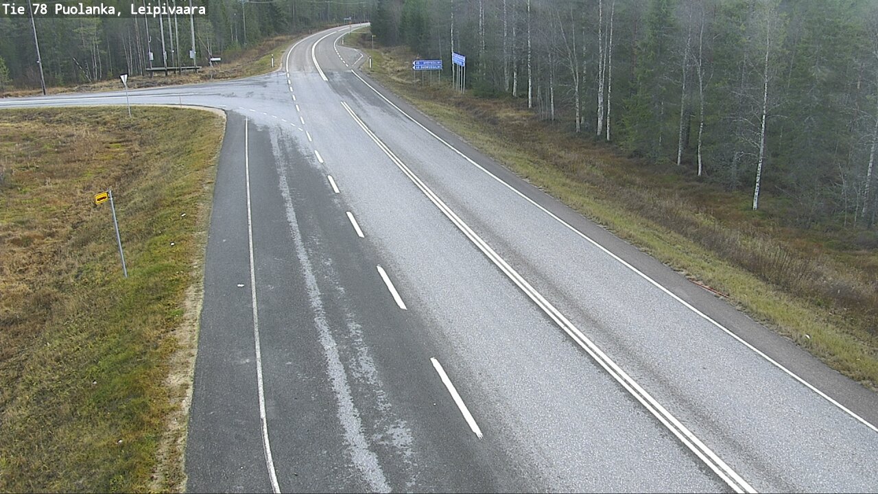 Kelikamerat Kuva Tie 78 Puolanka, Leipivaara, Puolanka, Kainuu