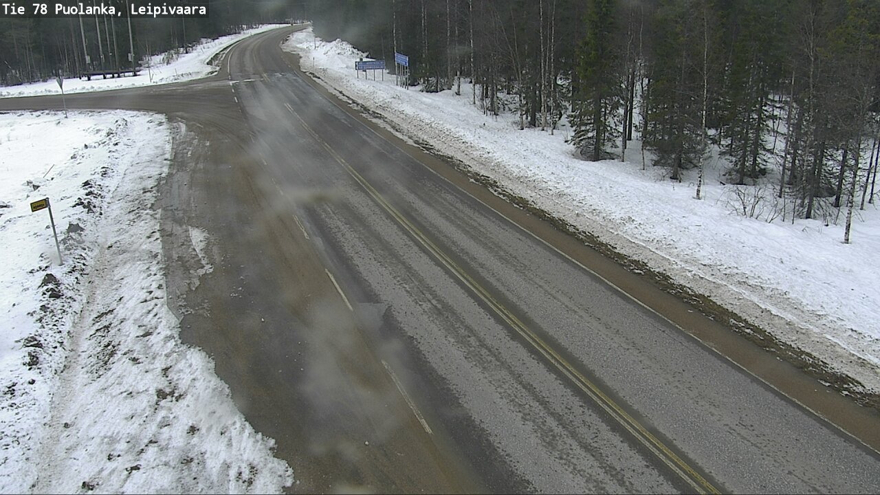 Kelikamerat Kuva Tie 78 Puolanka, Leipivaara, Puolanka, Kainuu