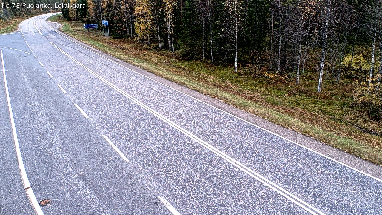 Kelikamerat Kuva Tie 78 Puolanka, Leipivaara, Puolanka, Kainuu