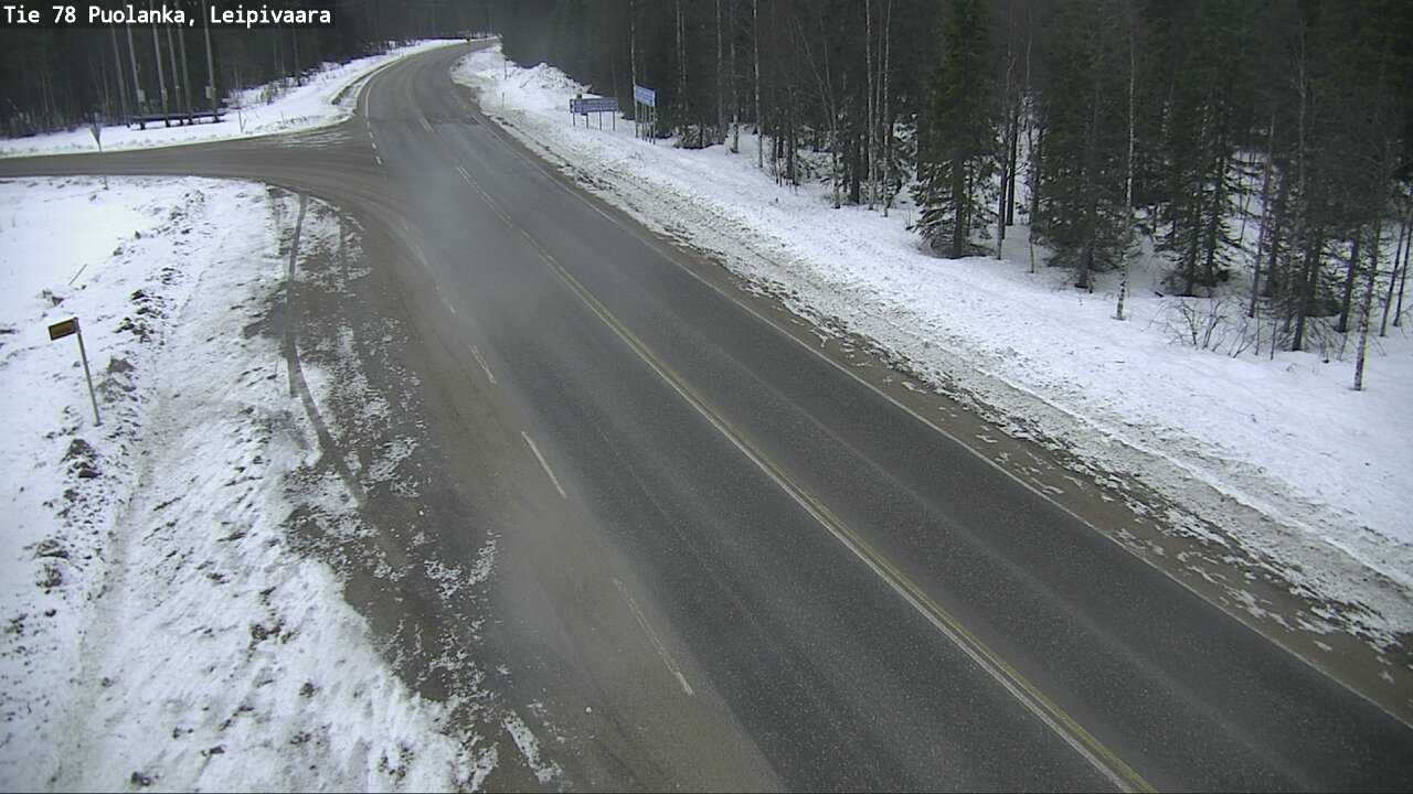 Kelikamerat Kuva Tie 78 Puolanka, Leipivaara, Puolanka, Kainuu