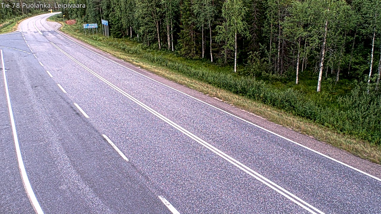 Kelikamerat Kuva Tie 78 Puolanka, Leipivaara, Puolanka, Kainuu