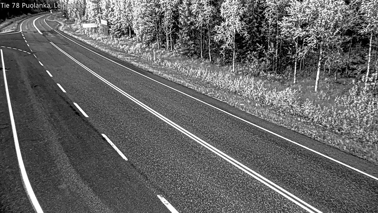 Kelikamerat Kuva Tie 78 Puolanka, Leipivaara, Puolanka, Kainuu