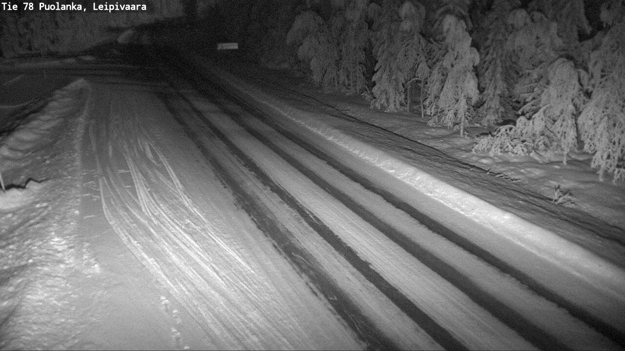 Weather Camera Image Road 78 Puolanka, Leipivaara, Puolanka, Kainuu