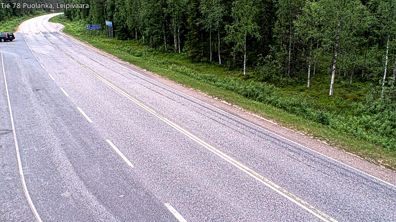 Kelikamerat Kuva Tie 78 Puolanka, Leipivaara, Puolanka, Kainuu