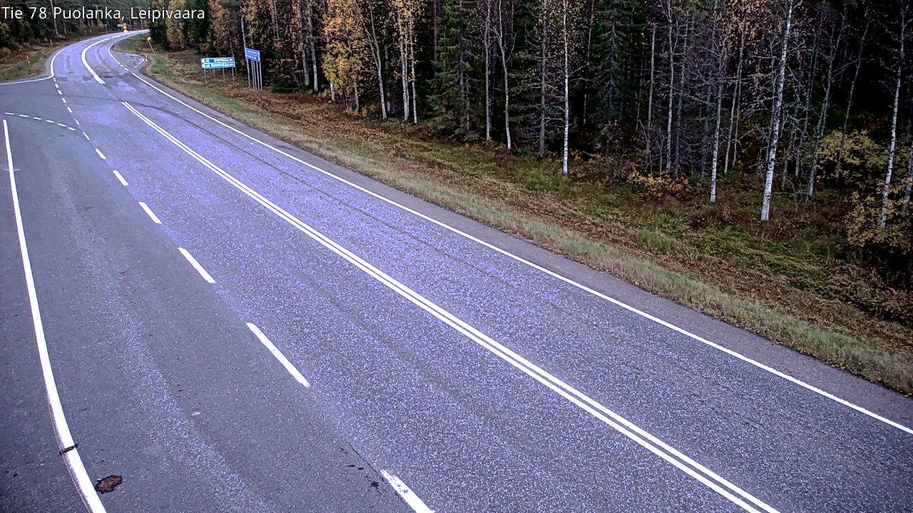 Kelikamerat Kuva Tie 78 Puolanka, Leipivaara, Puolanka, Kainuu