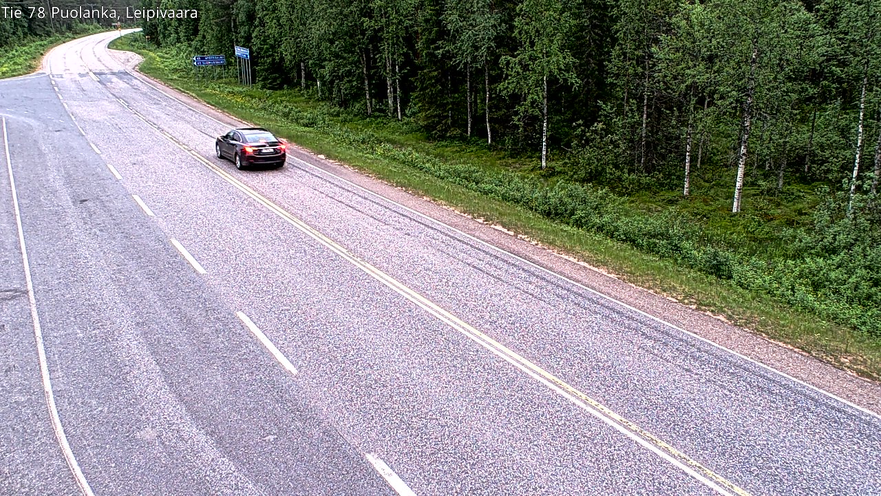 Kelikamerat Kuva Tie 78 Puolanka, Leipivaara, Puolanka, Kainuu