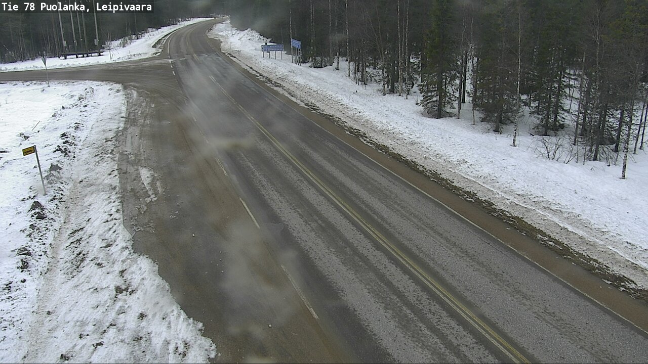 Kelikamerat Kuva Tie 78 Puolanka, Leipivaara, Puolanka, Kainuu