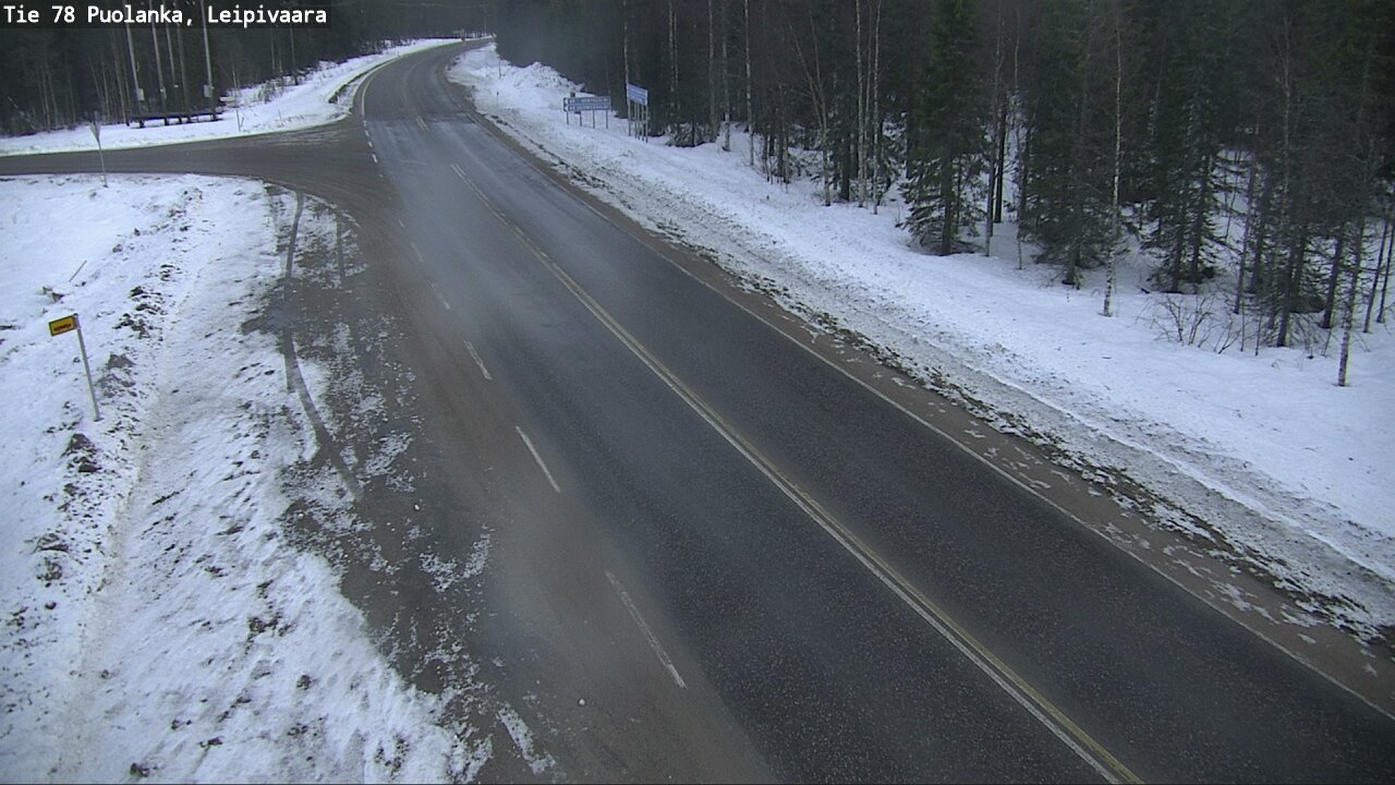 Kelikamerat Kuva Tie 78 Puolanka, Leipivaara, Puolanka, Kainuu