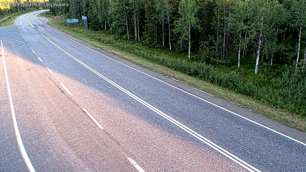 Kelikamerat Kuva Tie 78 Puolanka, Leipivaara, Puolanka, Kainuu
