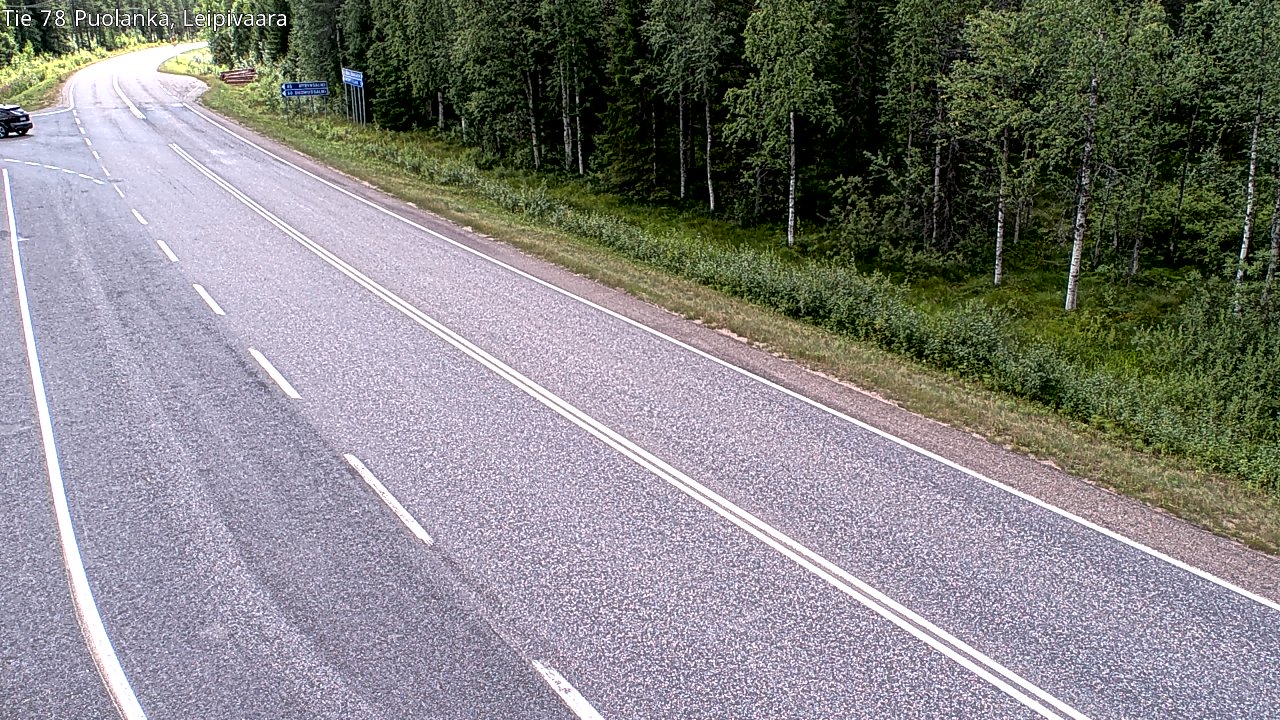 Kelikamerat Kuva Tie 78 Puolanka, Leipivaara, Puolanka, Kainuu