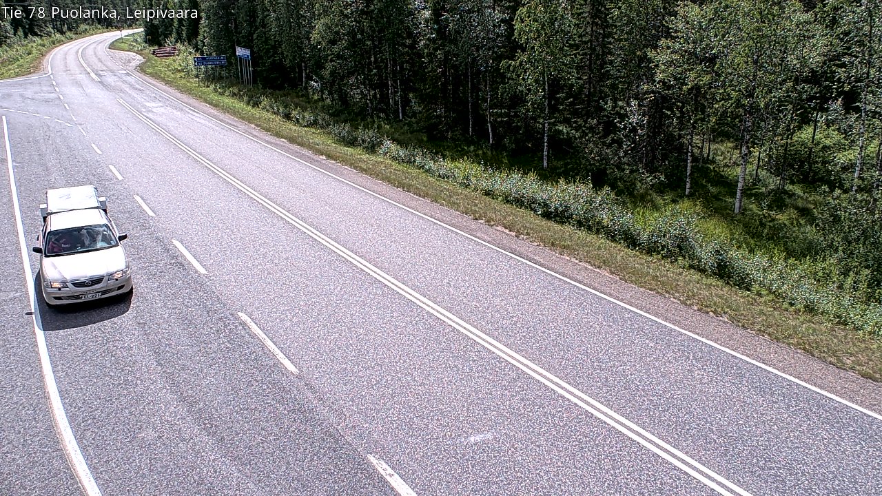 Kelikamerat Kuva Tie 78 Puolanka, Leipivaara, Puolanka, Kainuu