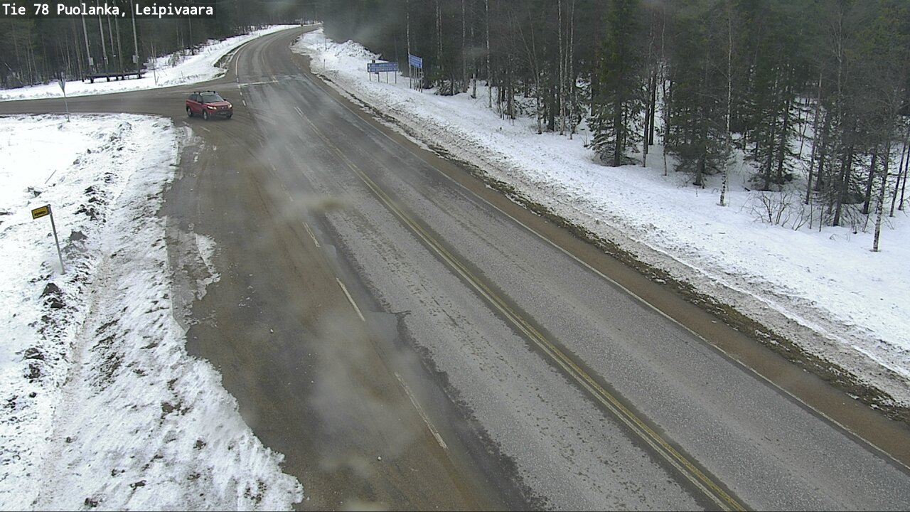 Kelikamerat Kuva Tie 78 Puolanka, Leipivaara, Puolanka, Kainuu