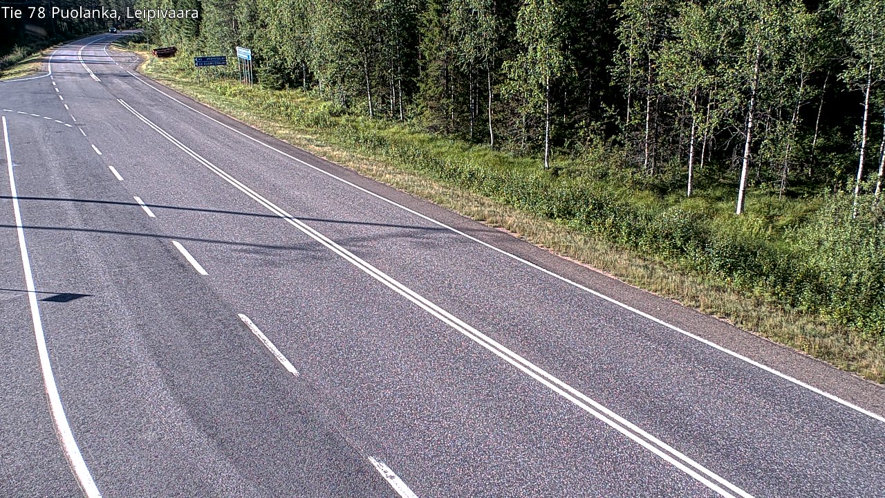 Kelikamerat Kuva Tie 78 Puolanka, Leipivaara, Puolanka, Kainuu