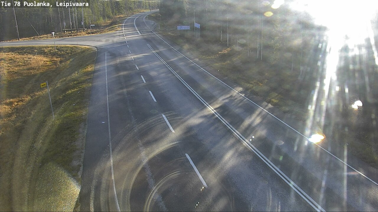 Kelikamerat Kuva Tie 78 Puolanka, Leipivaara, Puolanka, Kainuu