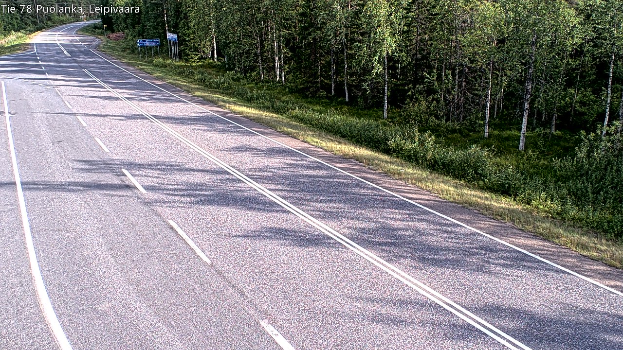 Kelikamerat Kuva Tie 78 Puolanka, Leipivaara, Puolanka, Kainuu
