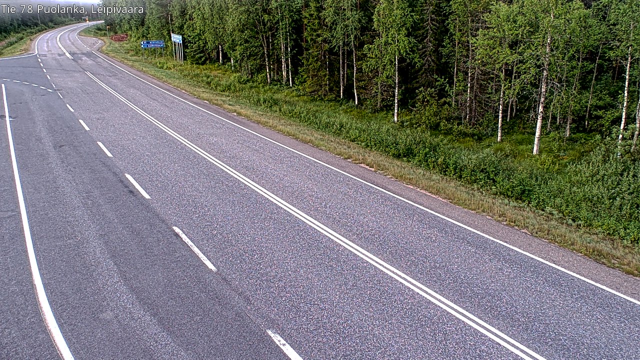 Kelikamerat Kuva Tie 78 Puolanka, Leipivaara, Puolanka, Kainuu