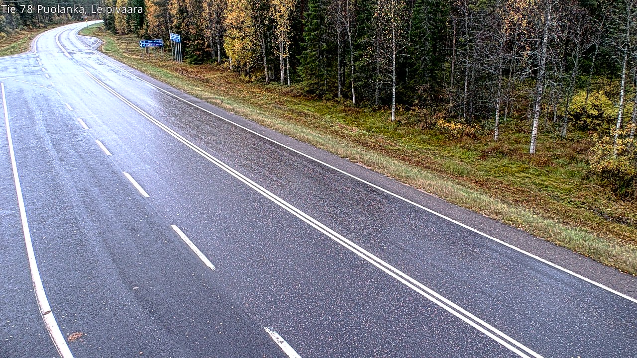 Kelikamerat Kuva Tie 78 Puolanka, Leipivaara, Puolanka, Kainuu