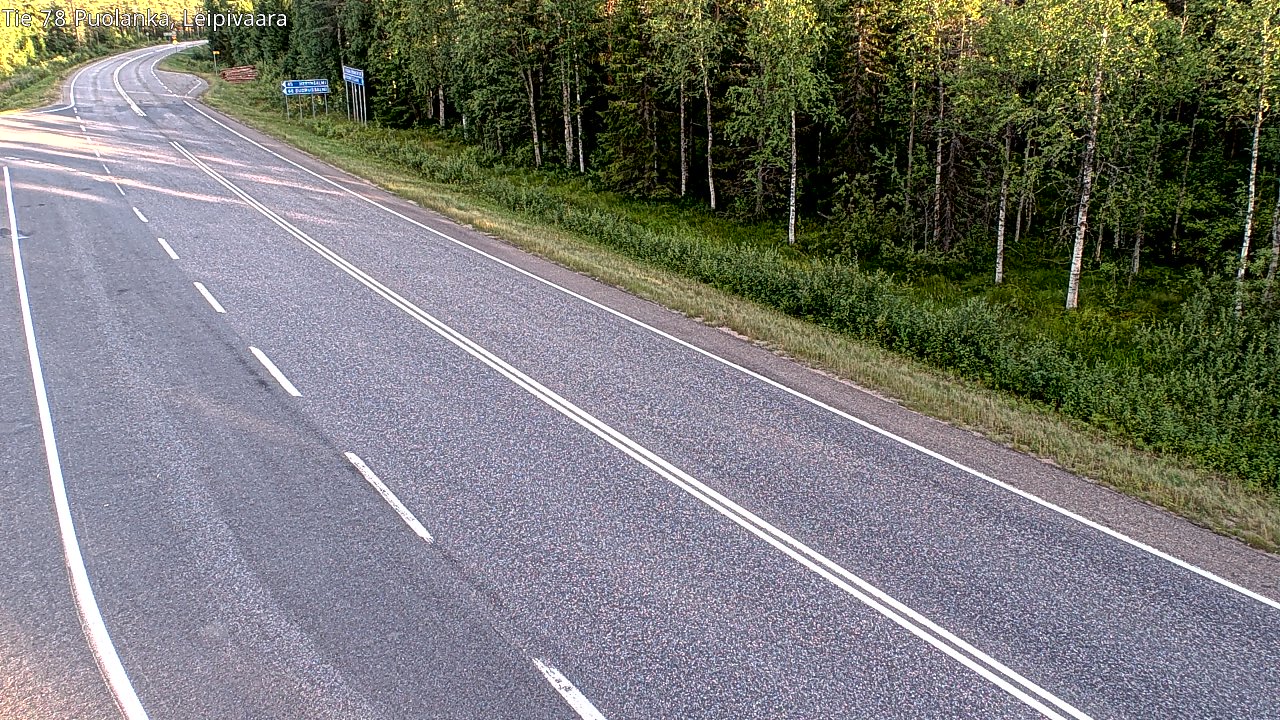 Kelikamerat Kuva Tie 78 Puolanka, Leipivaara, Puolanka, Kainuu