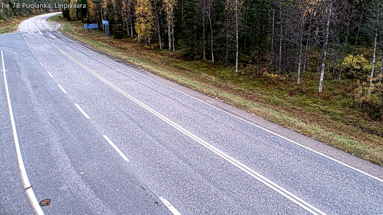 Kelikamerat Kuva Tie 78 Puolanka, Leipivaara, Puolanka, Kainuu