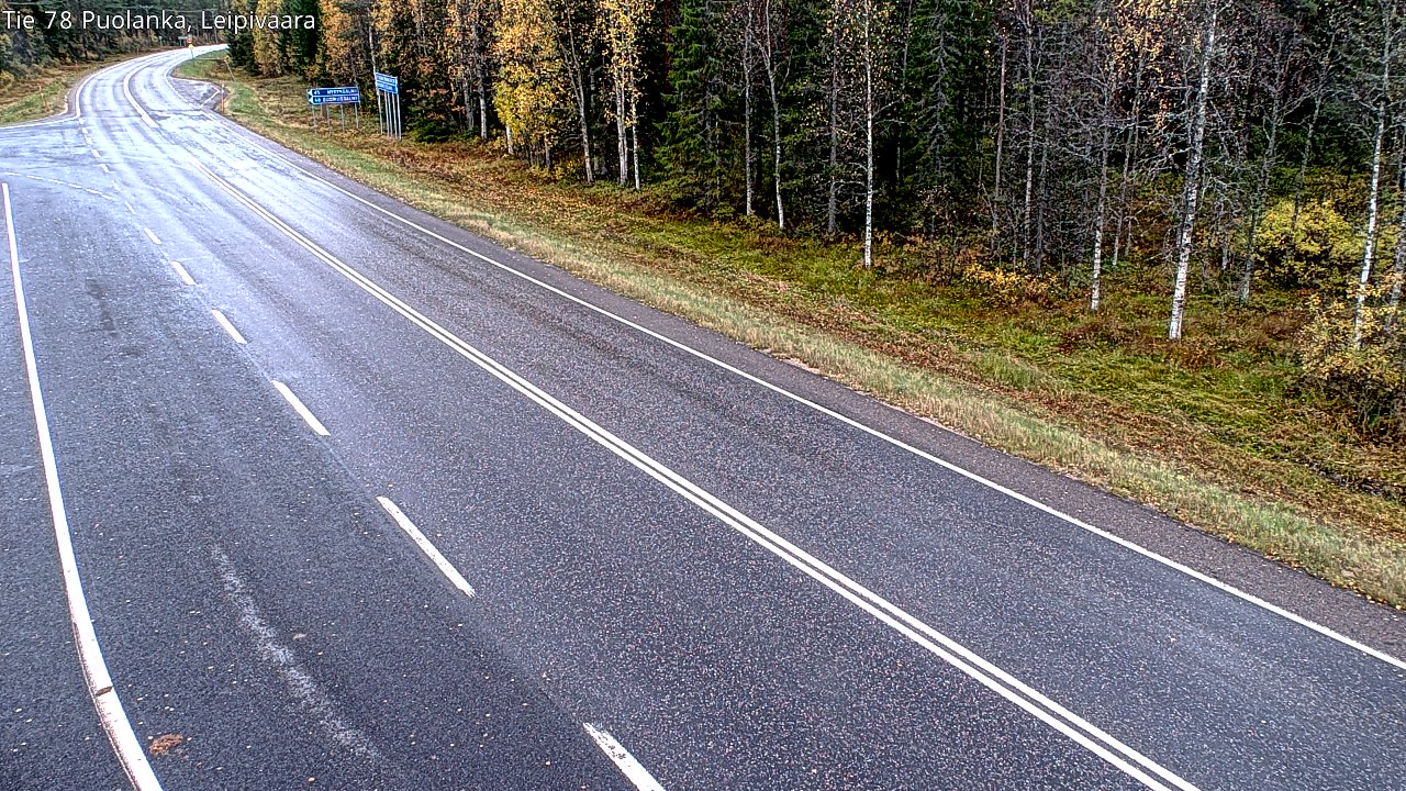 Kelikamerat Kuva Tie 78 Puolanka, Leipivaara, Puolanka, Kainuu