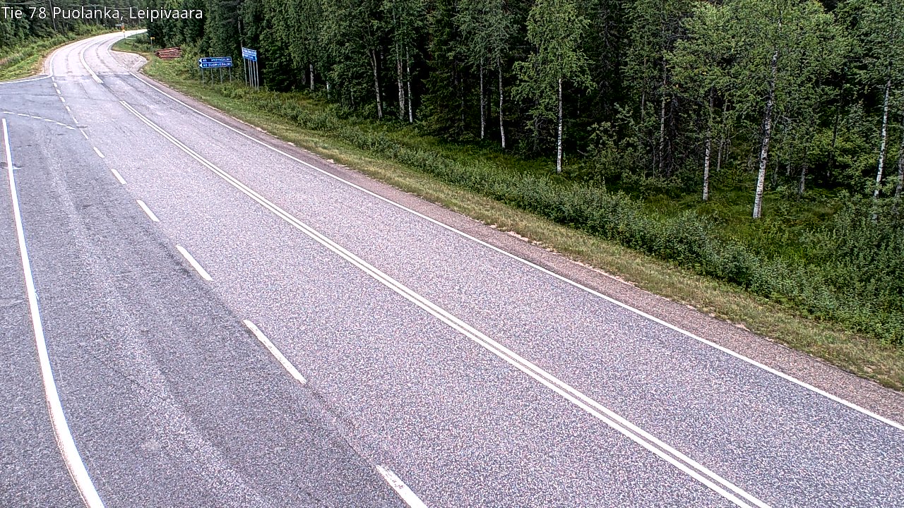 Kelikamerat Kuva Tie 78 Puolanka, Leipivaara, Puolanka, Kainuu