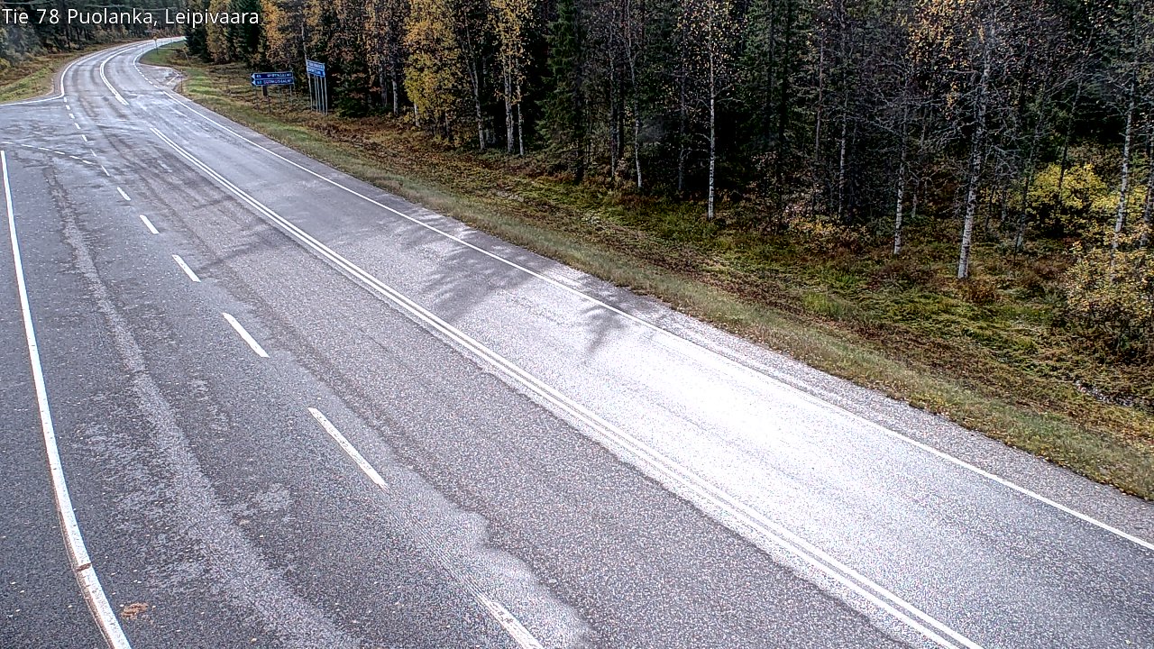 Kelikamerat Kuva Tie 78 Puolanka, Leipivaara, Puolanka, Kainuu