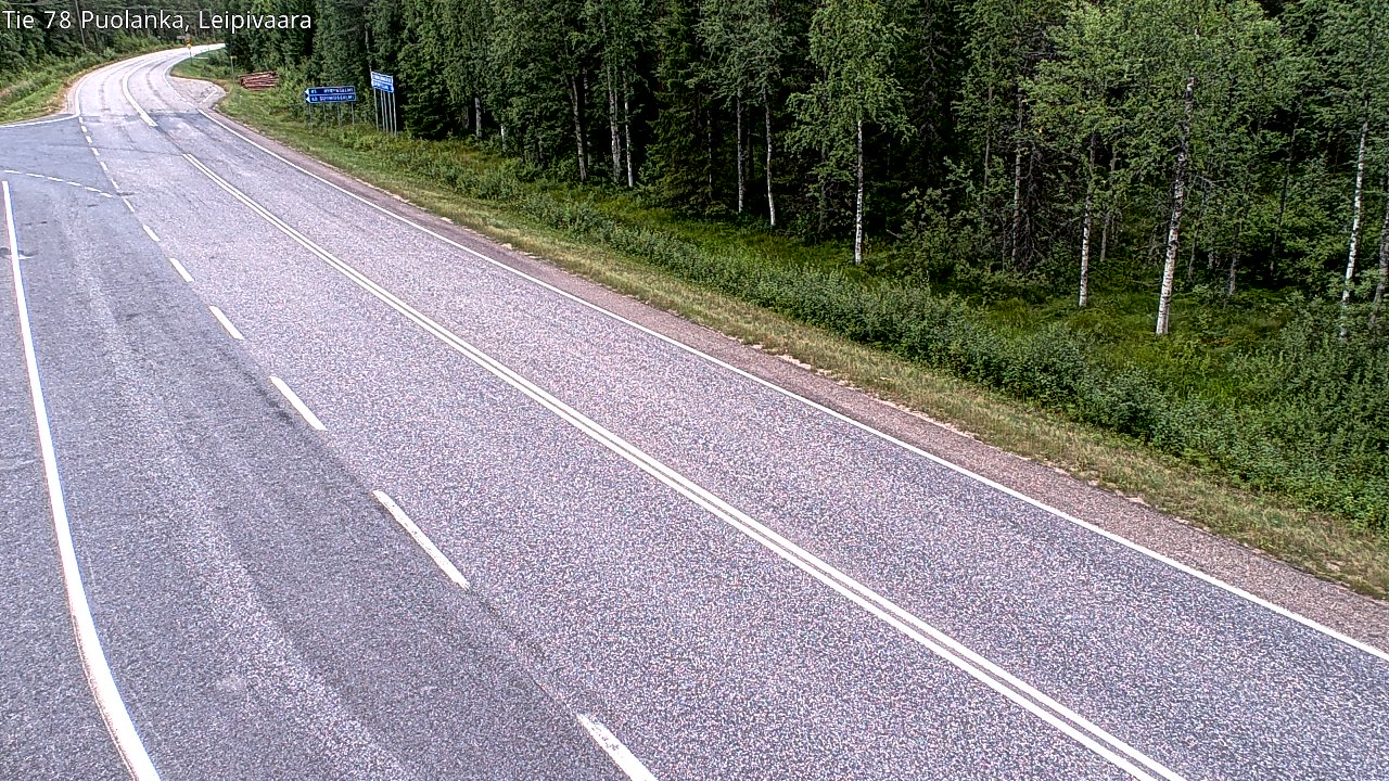 Kelikamerat Kuva Tie 78 Puolanka, Leipivaara, Puolanka, Kainuu