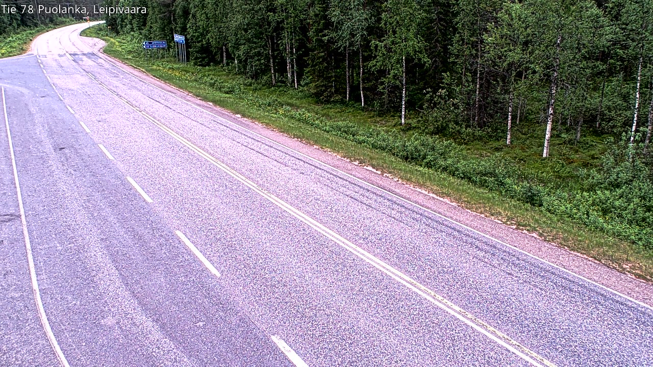 Kelikamerat Kuva Tie 78 Puolanka, Leipivaara, Puolanka, Kainuu