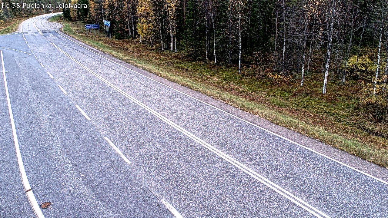 Kelikamerat Kuva Tie 78 Puolanka, Leipivaara, Puolanka, Kainuu