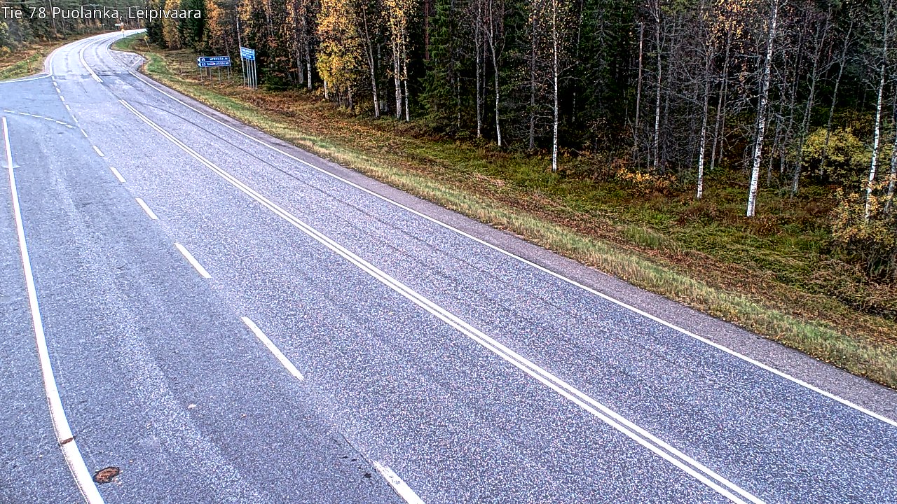 Kelikamerat Kuva Tie 78 Puolanka, Leipivaara, Puolanka, Kainuu