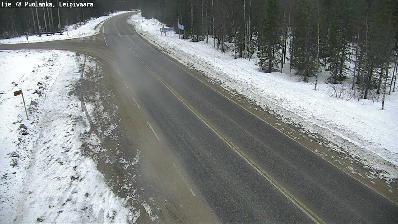 Kelikamerat Kuva Tie 78 Puolanka, Leipivaara, Puolanka, Kainuu